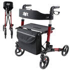 Zip'r Pioneer Rollator Walker with Seat