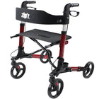 Zip'r Rambler Rollator Walker with Seat