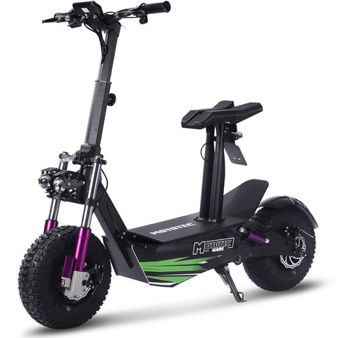 MotoTec Mars 48v 2500w Electric Scooter Black