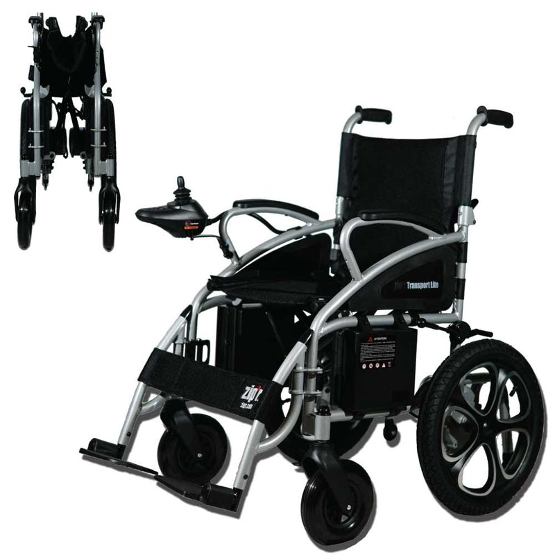 Zip'r Transport Lite Folding Electric Wheelchair