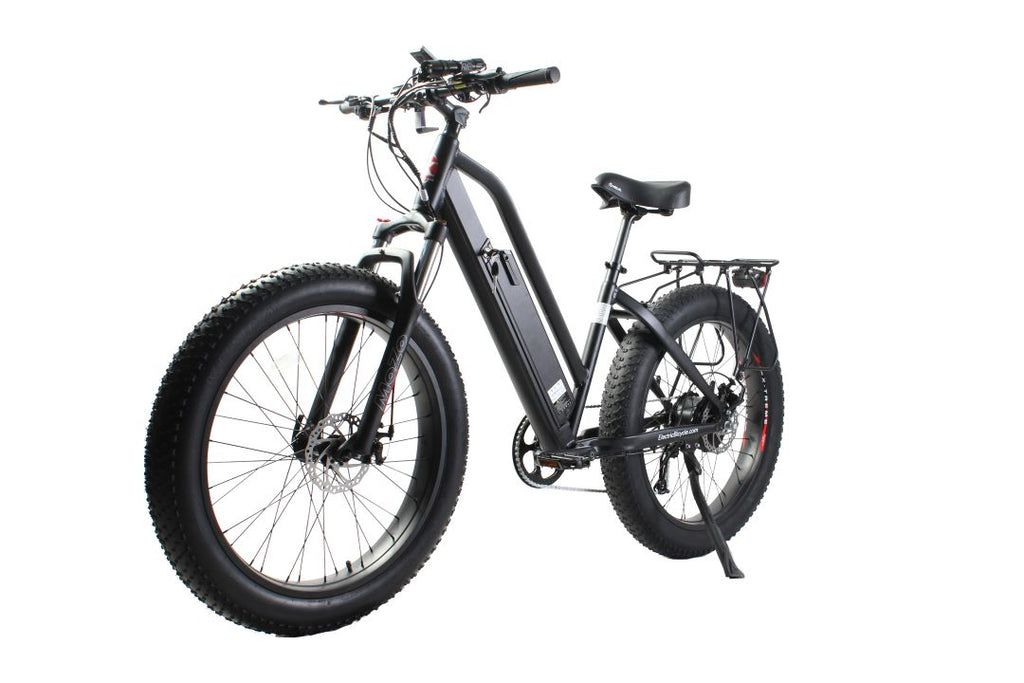 X-Treme Boulderado 48V 17 Amp Fat Tire Step-Through Electric Mountain Bicycle