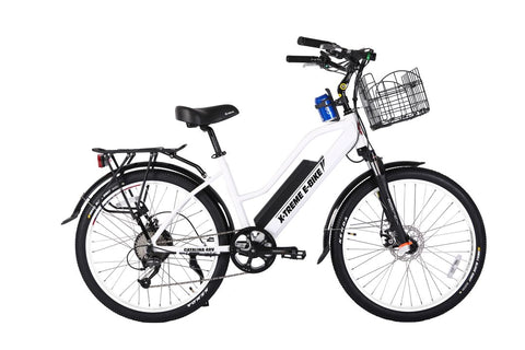 X-Treme Catalina Beach Cruiser 48V Electric Step-Through Bicycle