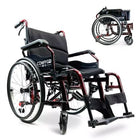 ComfyGo Mobility X-1 Manual Lightweight Wheelchair (17.5″ Wide Seat)